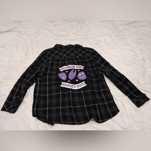 Torrid Disney Nightmare Before Christmas Plaid Shirt - Boogie’s Boys